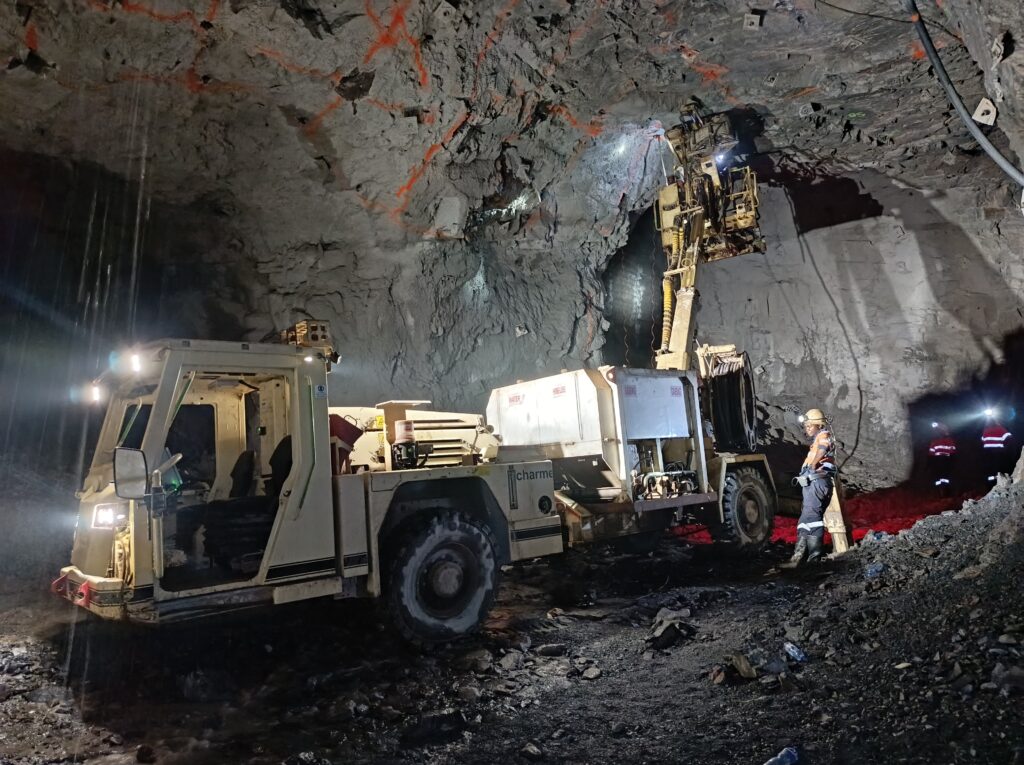AECI Mobile Charging Unit for Underground Environments DRC